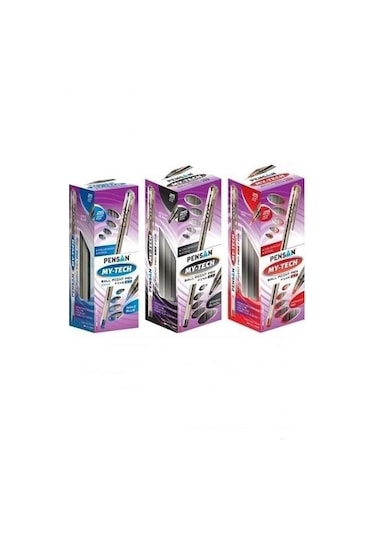 Pensan My-Tech 0.7 MM Tükenmez Kalem 25'li Paket