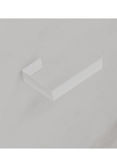 Metal Beyaz Yapışkanlı Tuvalet Kağıtlık, Yapışkanlı Wc Kağıtlık, Tuvalet Kağıdı Askısı 3m Yapışkanlı Tasarım Siyah