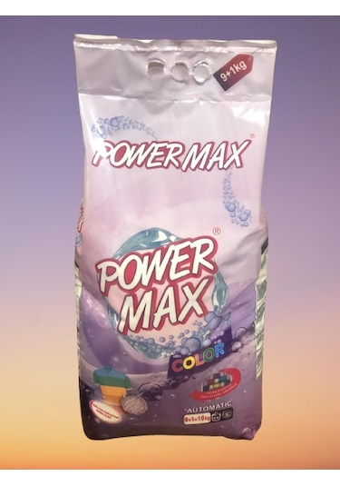 Powermax Color Matik Toz Çamaşır Deterjanı Renkliler İçin 10 KG