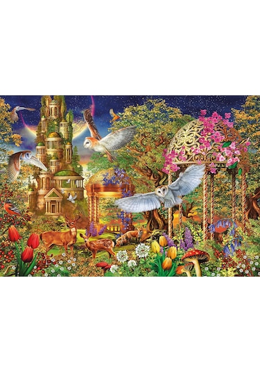Clementoni 1500 Parça Woodland Fantasy Garden