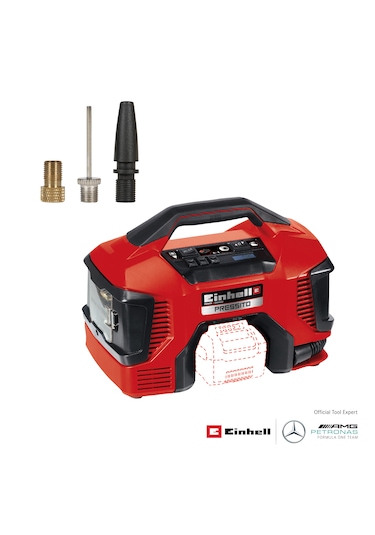 Einhell PRESSITO Hibrit, Akülü-Elektrikli Kompresör (Akü ve şarj cihazı dahil değildir) - 4020460