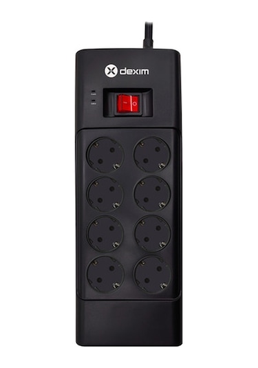Dexim Sp08dg 8port Akım Koruyucu Priz 1.5 M