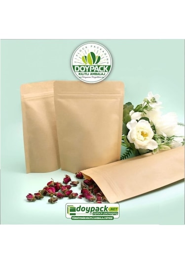 Doypack Kraft Alüminyum 25 x 34 CM 2000'li