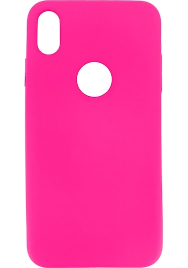 Okoz Apple Uyumlu iPhone Xr Arka Koruma Arka Koruma Kılıf - Kırmızı Kirmizi