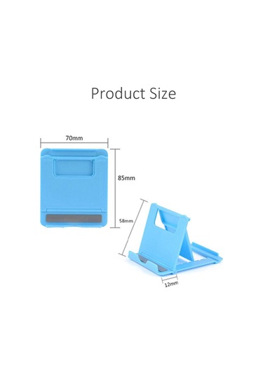 Suofeng Mavi Paketli Yüksek Kaliteli Evrensel Telefon-tablet Katlanabilir Tutucu: Hafif, Dayanıklı Ve Kullanımı Kolay