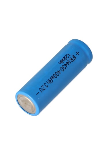 Ifr 14430 - 400 Mah 3.2V lifepo4 Pil Düğme Üstü Korumasız