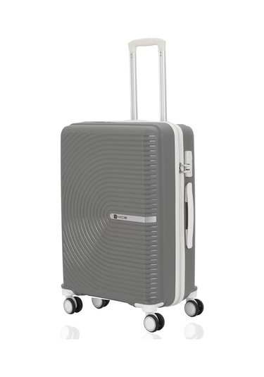 Mçs Polipropilen Valiz V374 65 Cm S21yy100000665 89156 Gri/beyaz