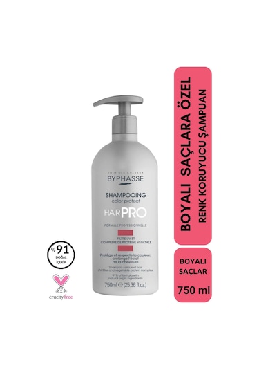 Hair Pro Boyalı Saçlara Özel Renk Koruyucu Şampuan 750ml