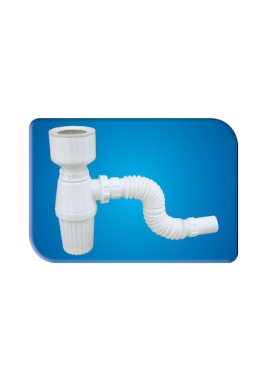 Pisuvar Sifonu Taslı Körüklü 18401 Gama N11.87