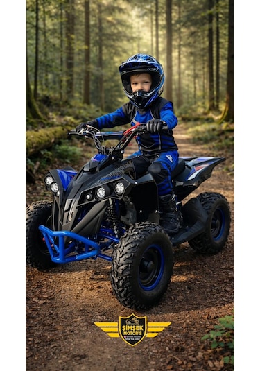 Enbest Mini Atv 4-16 Yaş Lacivert