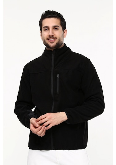 Uniprom Polar Mont Çift Katlı Kalın Kumaş 5 Cepli Siyah - Füme Siyah