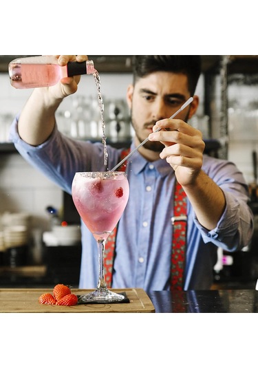 Maiyame Paslanmaz Çelik Çok Amaçlı Karıştırma Çubukları İle Pratik İçecek Hazırlama Gümüş