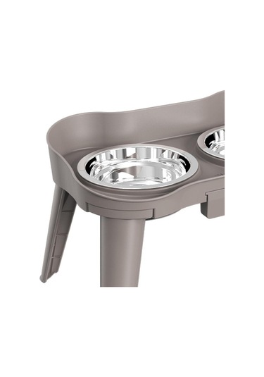 Homyl Yükseltilmiş Evcil Hayvan Kapları Kaymaz Ayaklı Besleme