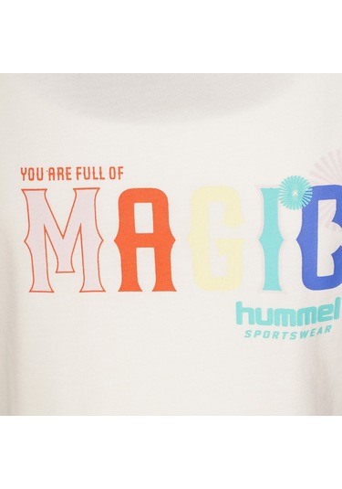 Hummel Tower Çocuk Kısa Kollu Tişört 912262-9003 Beyaz