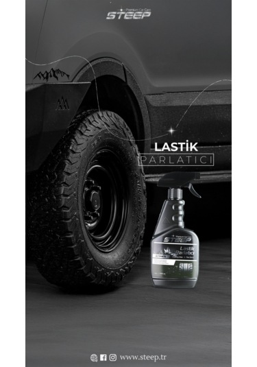 Steep Ultimate Lastik Ve Jant Temizleyici 500 Ml Premium Set