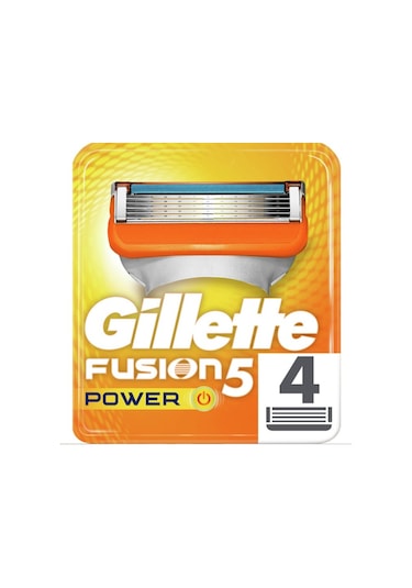 Gillette Fusion5 Power Yedek Başlık 4'lü