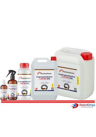 Deutschem İzopropil Alkol İpa 100 Ml Sprey Başlıklı, Extra Saf %99.90