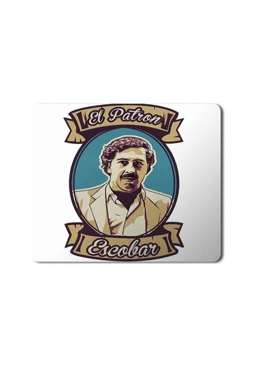 Le Patron Escobar 2 Baskılı Mousepad Mouse Pad