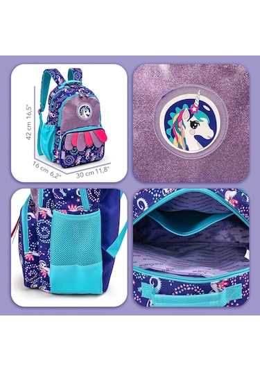 Milk & Moo Çocuk Sırt Çantası Ayris Çok Renkli