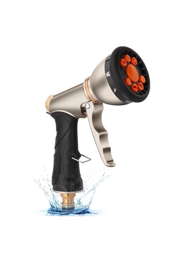 Ankatek Hortum Borusu Püskürtme Tabancası, Ağır Hizmet Tipi Metal Bahçe 1 Adet 1 Adet