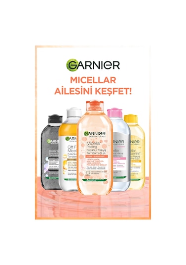 Garnier Micellar Peeling Kusursuz Makyaj Temizleme Suyu 400 ML