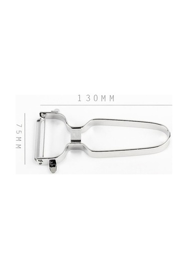 Dancemonkey Cbtx Mutfak Sebze Soyucu Ev Paslanmaz Çelik Parlatıcı, Küçük Ve Pratik Gümüş