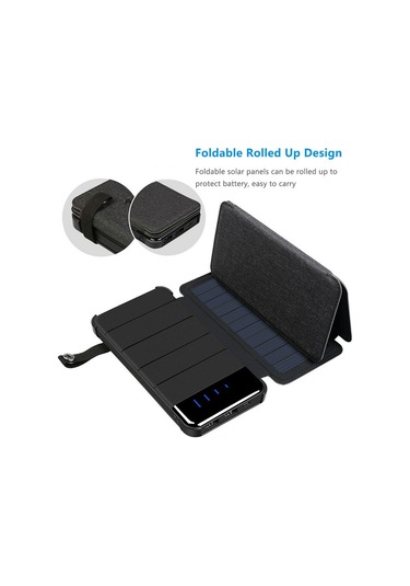 Butu N10 7.5W Katlanabilir Güneş Paneli Taşınabilir Şarj Cihazı