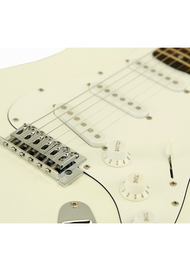 Gitar Elektro Xenon Xne3Wh Stratocaster Kasa.