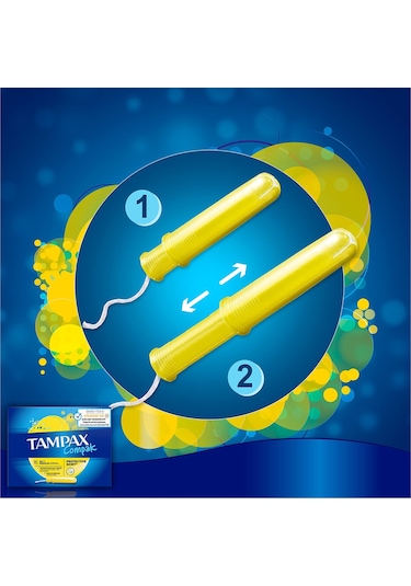 Tampax Compak Regular Tampon 16'lı