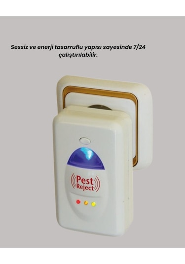 Geniş Alan Kapasiteli Sessiz Enerji Tasarruflu Haşere Kovucu