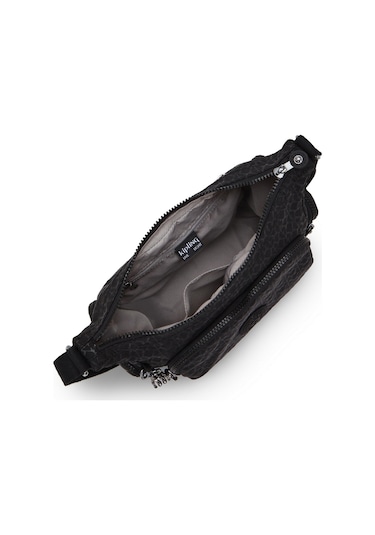 Kipling Kıplıng Gabb S Küçük Boy Omuz Çantası Siyah Sıgnature Emb Siyah