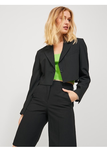 Jjxx Bayan Kısa Blazer Ceket 12224848 Siyah