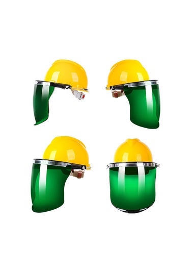 Suntek Kaynak Davlumbazları Pc Mercek Alüminyum Parantez Yeşil