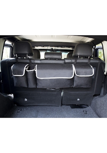 Ankaflex Araç İçi Oto Bagaj Düzenleyici Organizer Çanta 4 Cepli