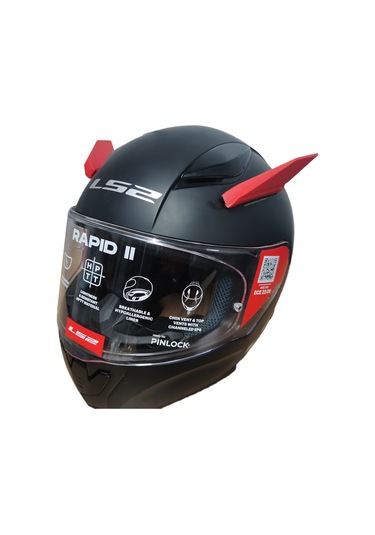 Motospartan Kask Süsü Kanat Kırmızı