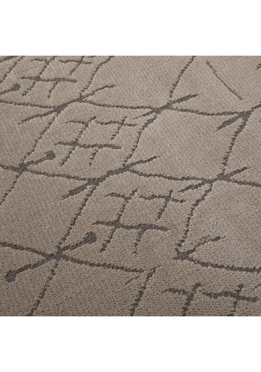 My Evilla Modern Dekoratif Vizon Bej Iskandinav Halı
