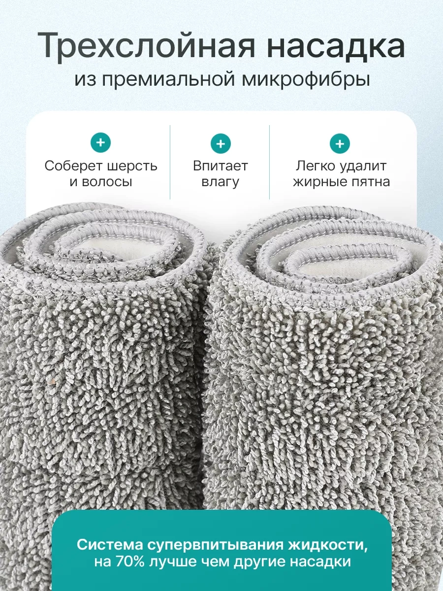 Easy Clean Püskürtmeli Paspas Başlıkları 2 Adet 201303628