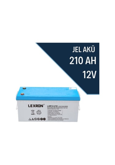 Lexron 12v/210ah Jel Akü Deep Cycle