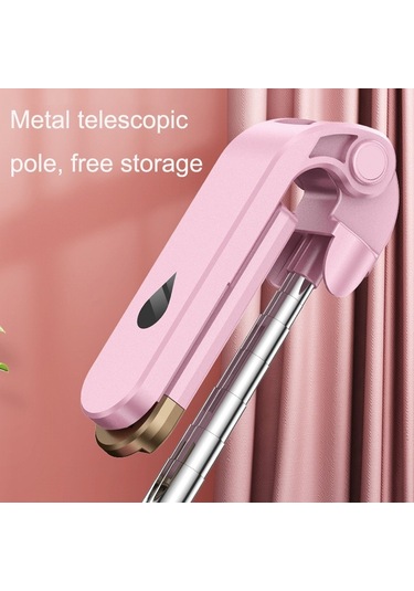 Cbtx Xt06s Canlı Güzellik Bluetooth Tripod Selfie Stick Pembe