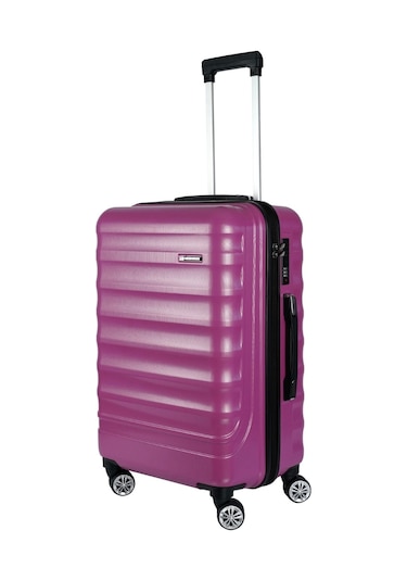 Vegmann Delphin Violet Orta Boy Valiz Mor