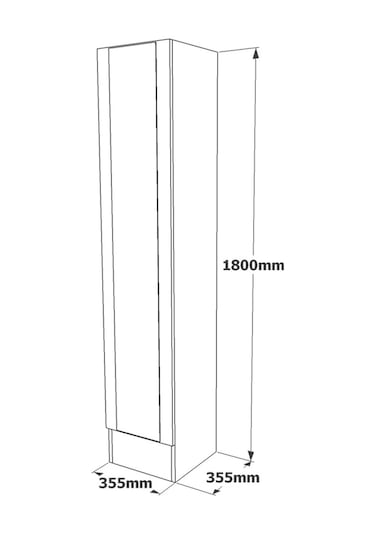 Robinhome Robin Home Vegas Serisi No 17 Vestiyer Portmanto Ayakkabılık