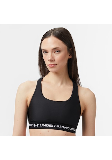 Under Armour Crossback Mid Kadın Siyah Antrenman Bra 1361034