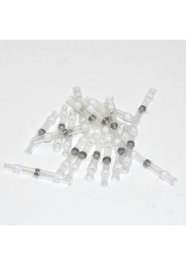 800 Parça Lehimli Makaron Seti Kablo Birleştirici Ek Muf 4+1 Çeşit Plastik Çantada