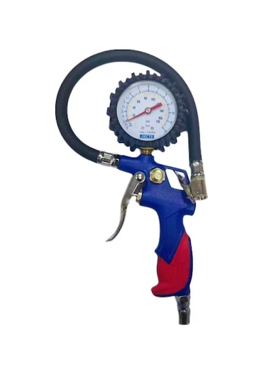 Jeehugo Mekanik Gösterge Li Oto Lastik Basınç Ölçer, Yüksek Hassasiyetli Şişirme Aleti, Gelişmiş Tip Basınç Tornağı