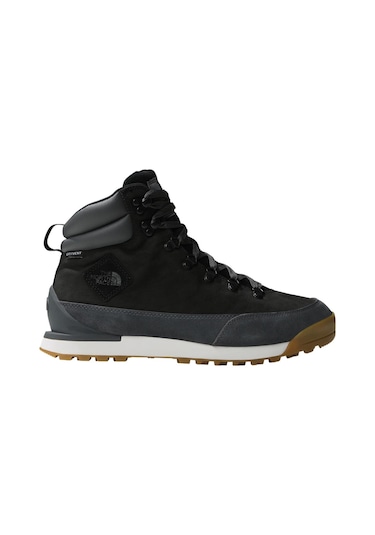 The North Face Erkek Back-to-berkeley Iv Leather Wp Bot Siyah Gri 001