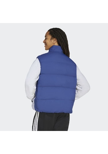 Adidas Jm4080 Ess 3s Puf D V Erkek Spor Yelek Mavi