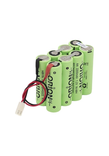Orion 9.6V Aa 2200Mah Ni-Mh Konnektörlü Şarjlı Pil