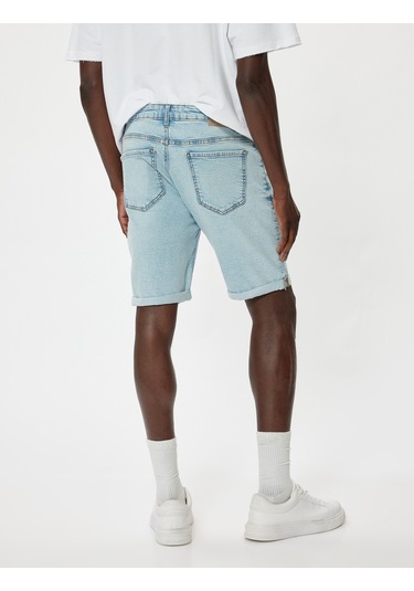 Koton Oversize Kot Şort Bermuda Cep Detaylı Pamuklu Açık İndigo 4sam40093nd Açık İndigo Koton Oversize Kot Şort Bermuda Cep Detaylı Pamuklu Açık İndigo 4sam40093nd Açık İndigo