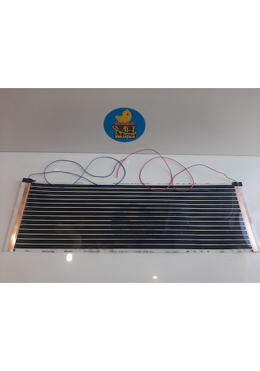 Karbon Isıtıcı Film 25 X 80 Cm 220v-60w Kablolu 2 Adet