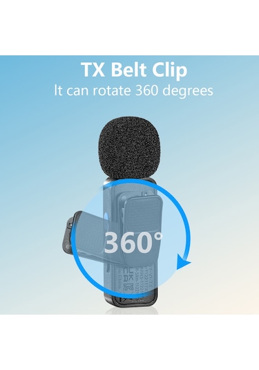 Boya By-v20 One-trigger-two 2.4g Kablosuz Mikrofon